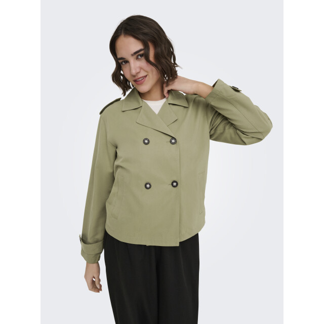 Only onlhannah short life trenchcoat otw 15371053 aloe 06111.369.0064 large