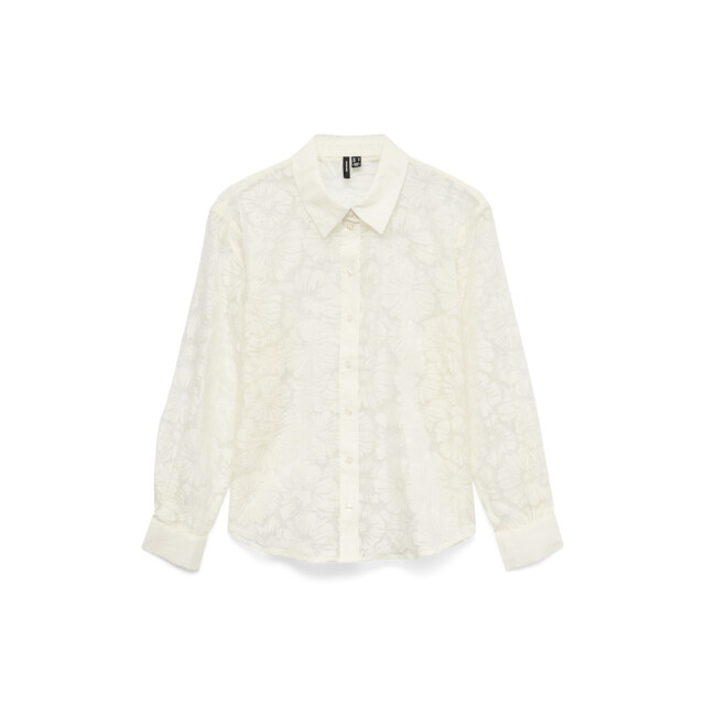 Vero Moda vmkova ls shirt wvn 10340599 cloud dancer 06615.198.0140 large
