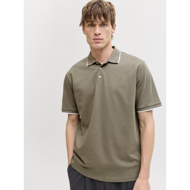 Jack & Jones jprblaethan detail ss polo sn 12292983 smokey olive 05311.368.0009 large