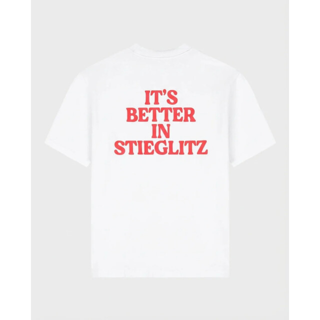 Stieglitz branca regular t-shirt s2602057-005 white 06011.100.0307 large