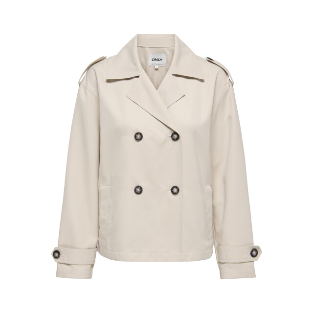 Only onlhannah short life trenchcoat otw 15371053 humus 06111.840.0128 large