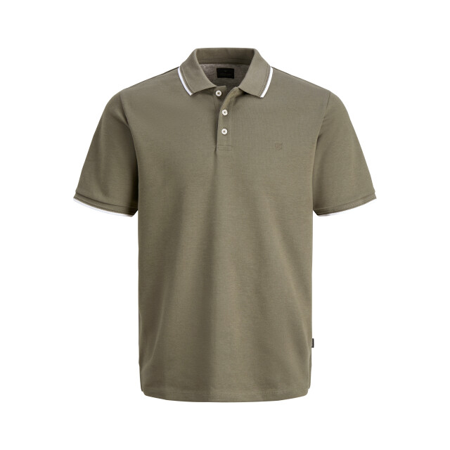 Jack & Jones jprblaethan detail ss polo sn 12292983 smokey olive 05311.368.0009 large