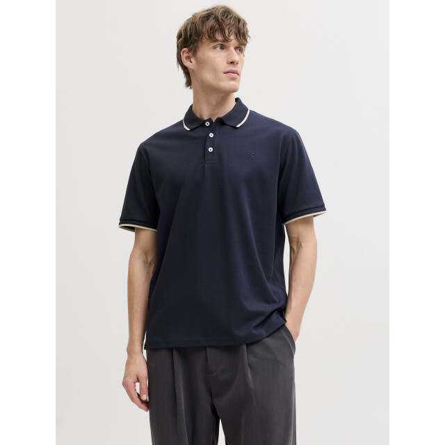 Jack & Jones jprblaethan detail ss polo sn 12292983 night sky 05311.261.0097 large
