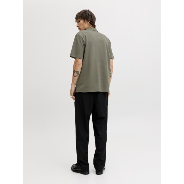 Jack & Jones jprblaethan ss zip polo sn 12292992 smokey olive 05311.368.0081 large