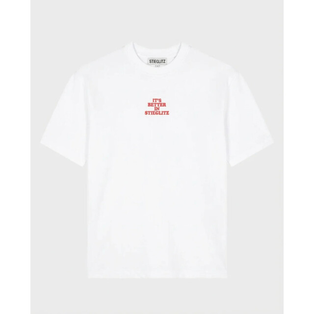 Stieglitz branca regular t-shirt s2602057-005 white 06011.100.0307 large