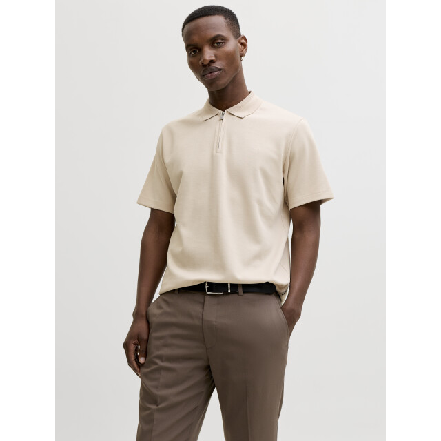 Jack & Jones jprblaethan ss zip polo sn 12292992 ancient scroll 05311.840.0029 large