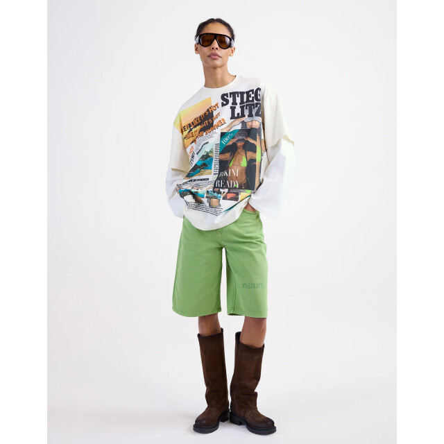 Stieglitz dennis skate double longsleeve s2602077 off white 06012.180.0012 large