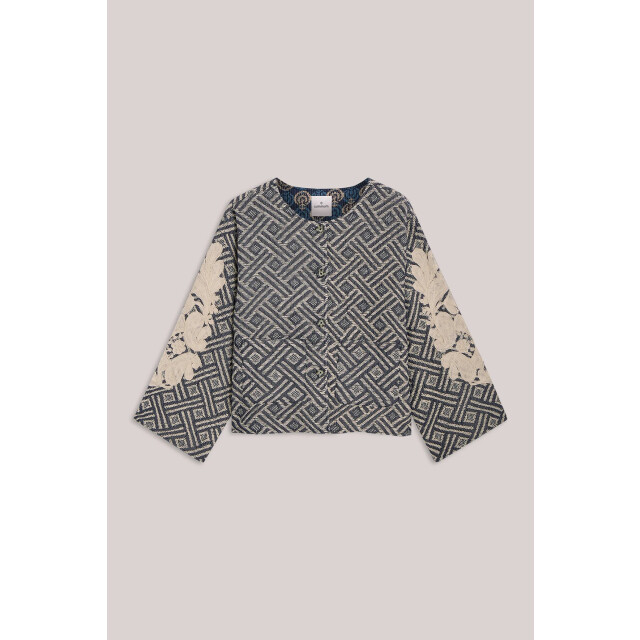 Summum 1s1284-12411 jacket jacquard reversible 1s1284-12411 Jacket jacquard reversible large