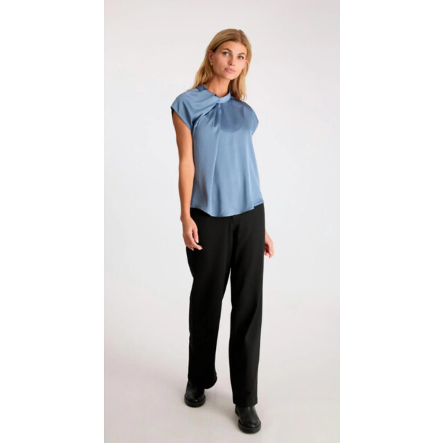 Neo Noir fleur drapy satin blouse 160990 142 dusty 06615.211.0255 large