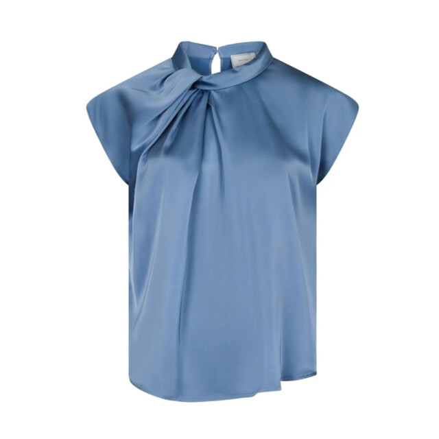 Neo Noir fleur drapy satin blouse 160990 142 dusty 06615.211.0255 large