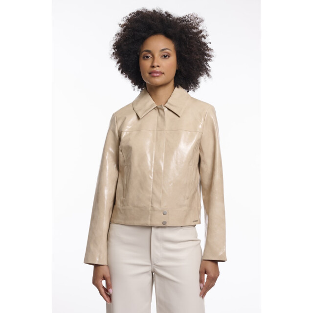 Rino & Pelle jacket with zipper closure tender.7502621 10866 oat 06111.198.0001 large