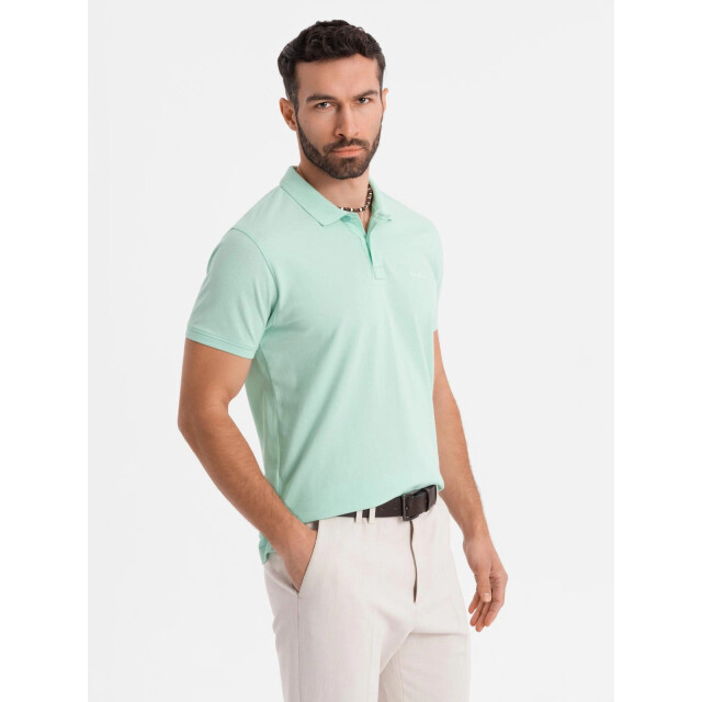 Ombre Italian style ravello heren poloshirt mint style-italie OM-0103-3-1 large