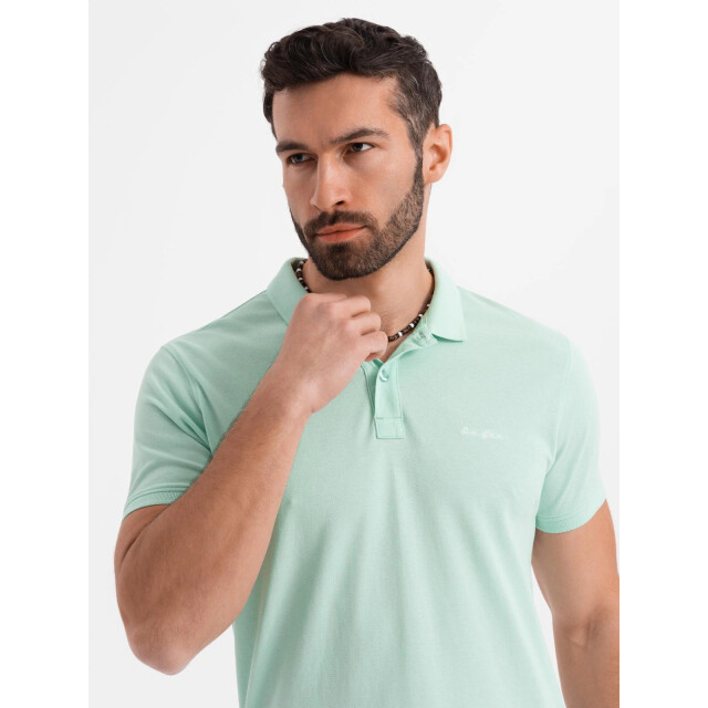 Ombre Italian style ravello heren poloshirt mint style-italie OM-0103-3-1 large