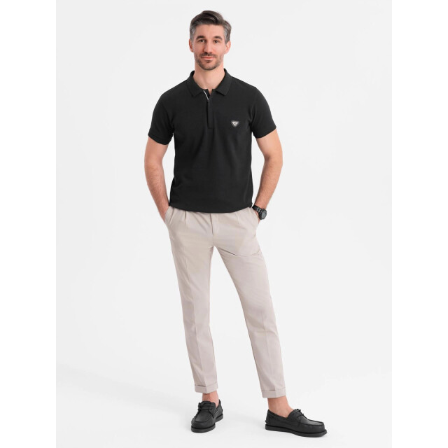 Ombre Eximio heren poloshirt - met ritsje OM-0148-1-1-1 large