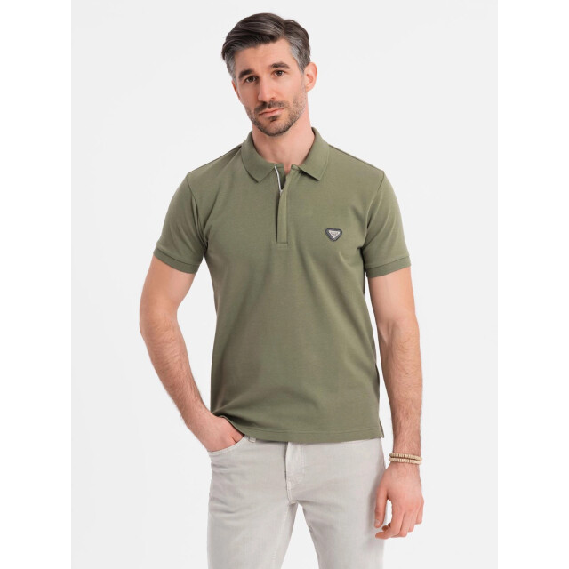 Ombre Eximio heren poloshirt - met ritsje OM-0148-1-1 large