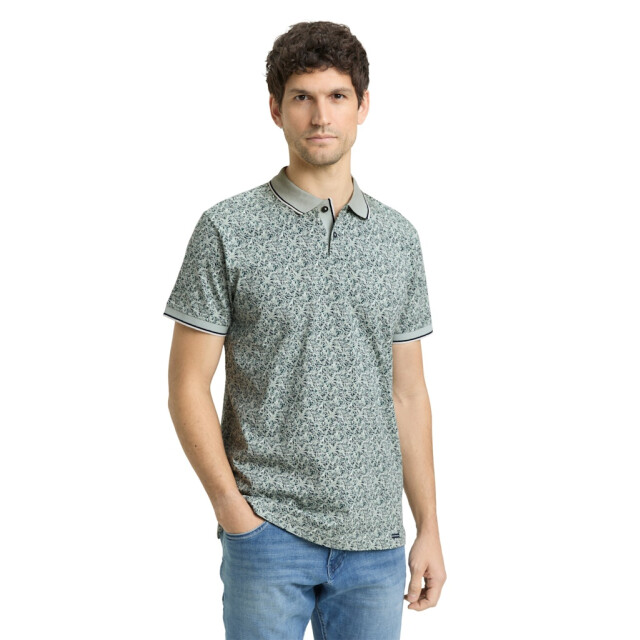 Tom Tailor Aop polo ss dessin 5369.29.0001 large