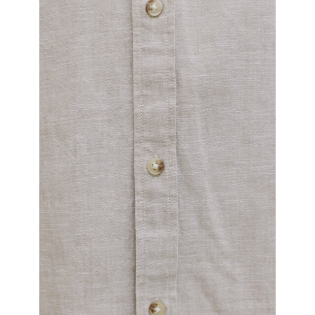 Jack & Jones Jjesummer linen blend shirt ls sn zand 5309.04.0018 large