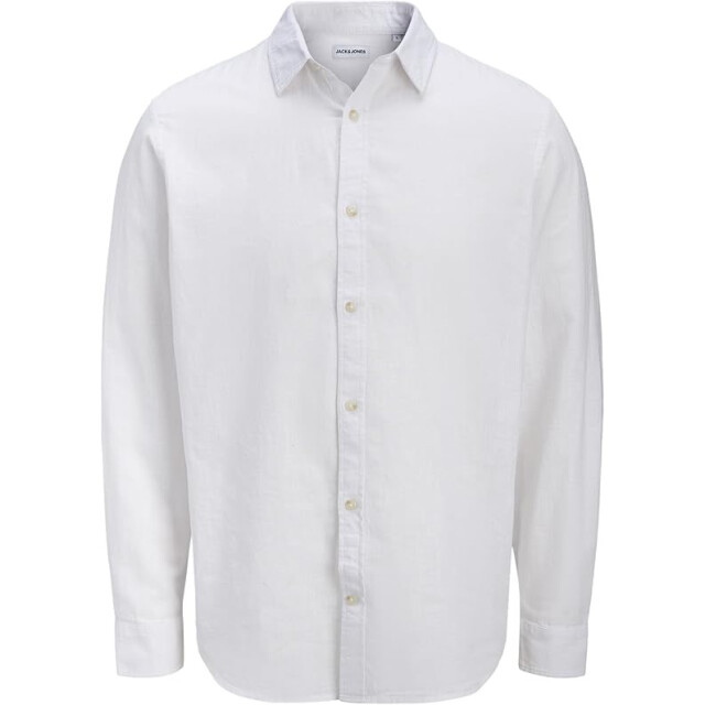 Jack & Jones Jjesummer linen blend shirt ls sn dessin 5309.09.0004 large