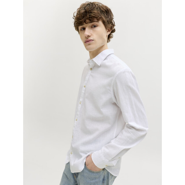 Jack & Jones Jjesummer linen blend shirt ls sn dessin 5309.09.0004 large
