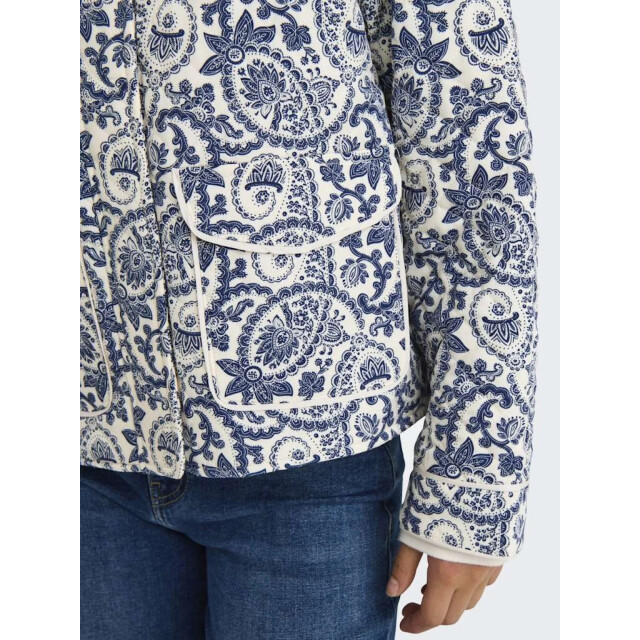 Only Onlhallie quilted jacket otw noos cloud dancer/blu 15328523-177922001 large