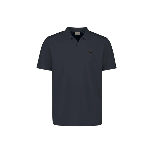 No Excess Polo short sleeve v-collar basic night 31380202SN-078 large