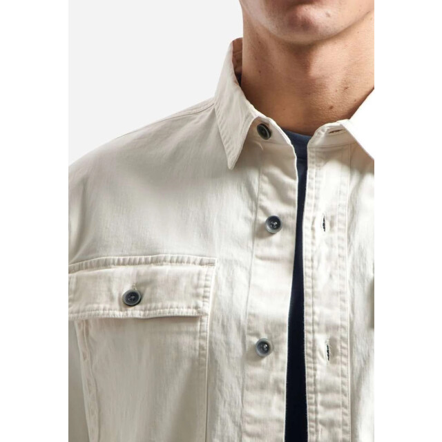 No Excess Overshirt buttons twill stretch kit 31530228-013 large