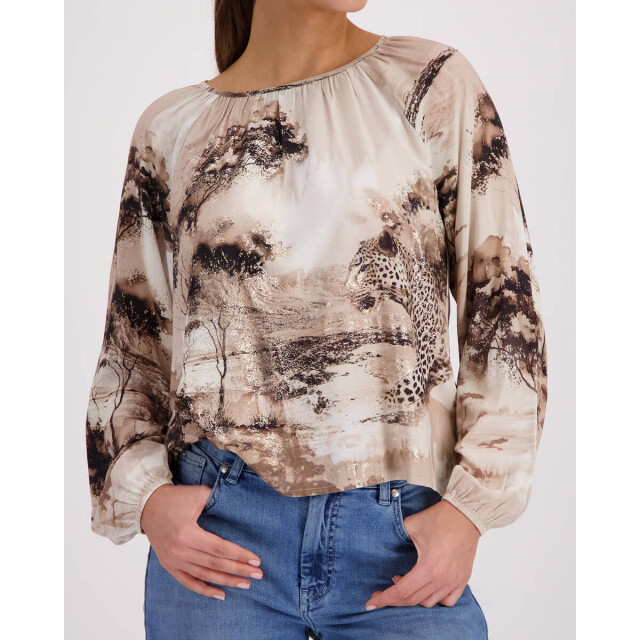 Monari  Top lange mouw 410190 Monari Top lange mouw 410190 large