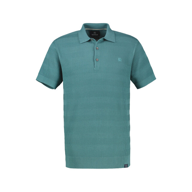 Lerros Heren polo 2625921 662 soft teal Lerros Polo 2625921 662SoftTeal large