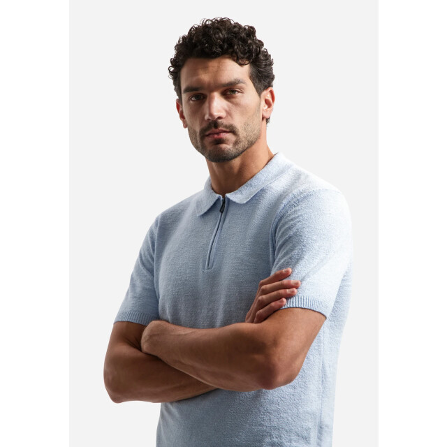 No Excess Heren polo 31220243 030 blue NoExcess Polo 31220243 030Blue large