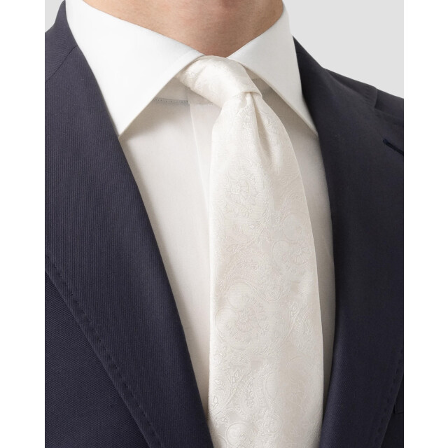 Eton 1000-10834 herringbone tie  1000-10834 Herringbone Tie  large