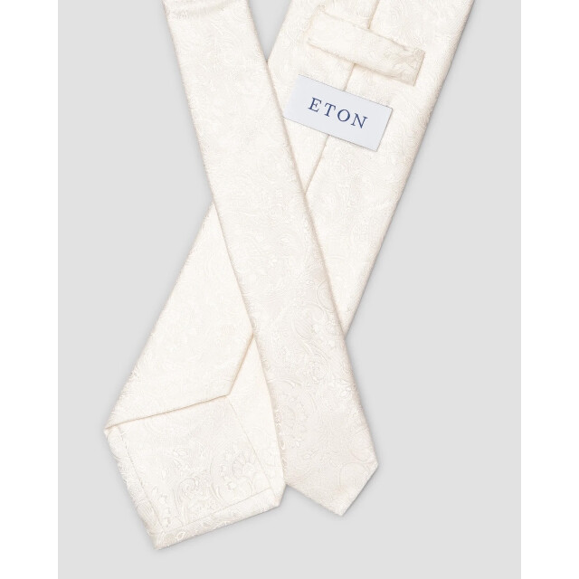 Eton 1000-10834 herringbone tie  1000-10834 Herringbone Tie  large