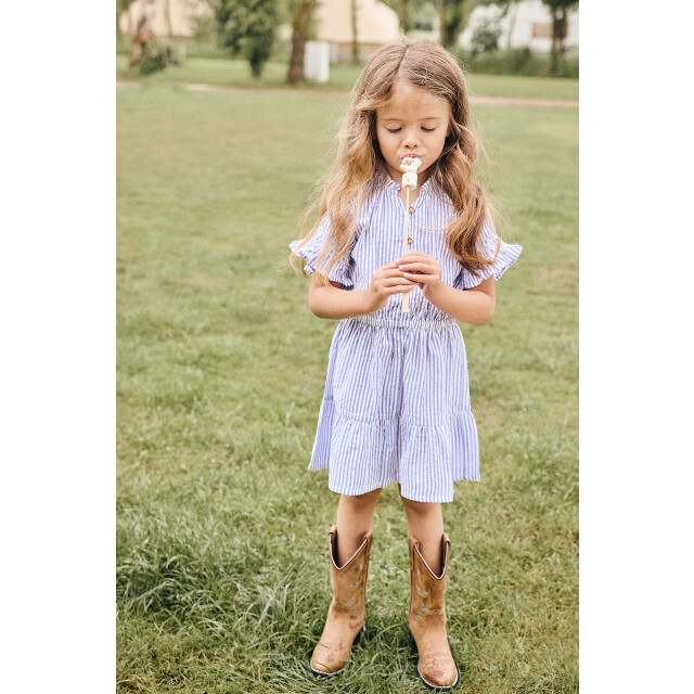 Daily 7 930381 dress stripe ruffle  930381  large