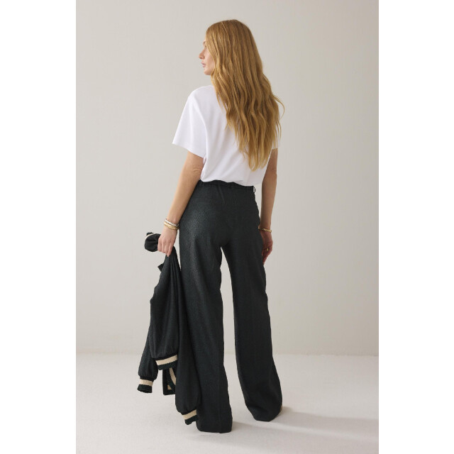 Summum 4s2896-12333 trousers straight glitter jacq 4061912062 large