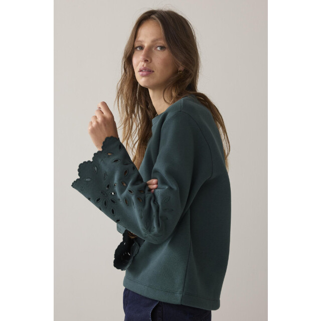 Summum 3s5213-30737 top embroidered sleeve 4061911056 large