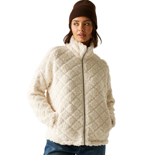 Regatta Dames alaiya full zip fleecejack UTRG12073_lightvanilla large