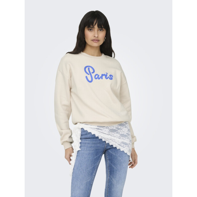 Only Onlfie ls print box swt beige 4209.05.0048 large