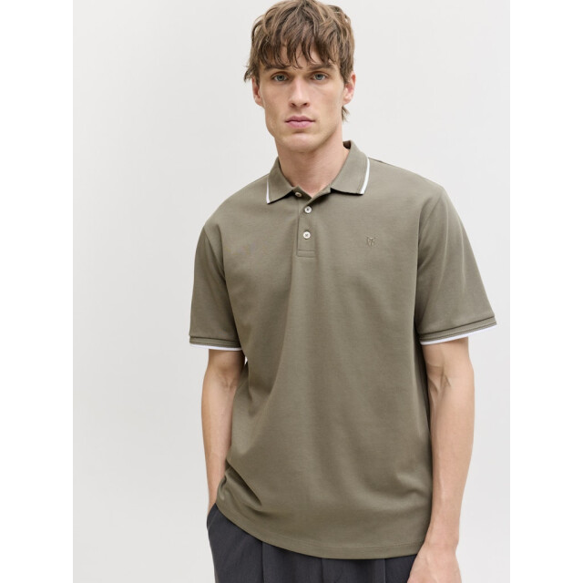 Jack & Jones Jprblaethan detail ss polo sn army 5369.26.0005 large