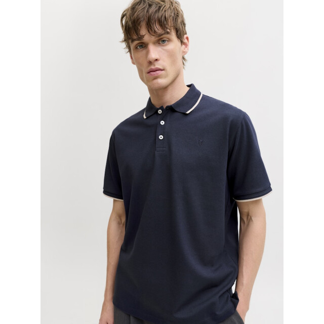 Jack & Jones Jprblaethan detail ss polo sn navy 5369.37.0026 large