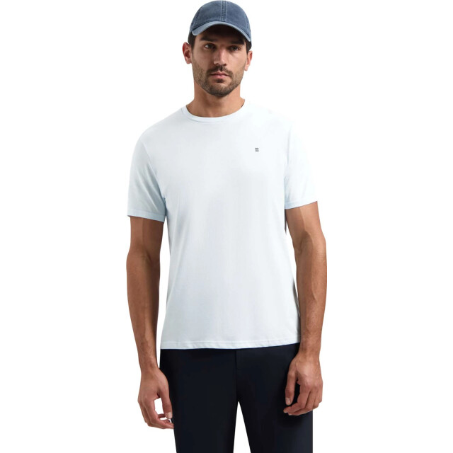No Excess T-shirt crewneck solid basic sky