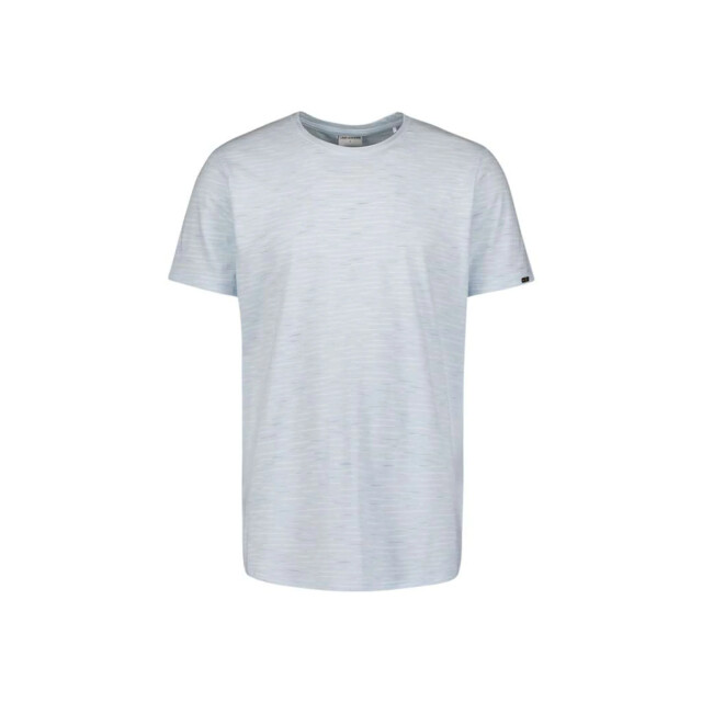 No Excess T-shirt crewneck striped sky 31340215SN-134 large
