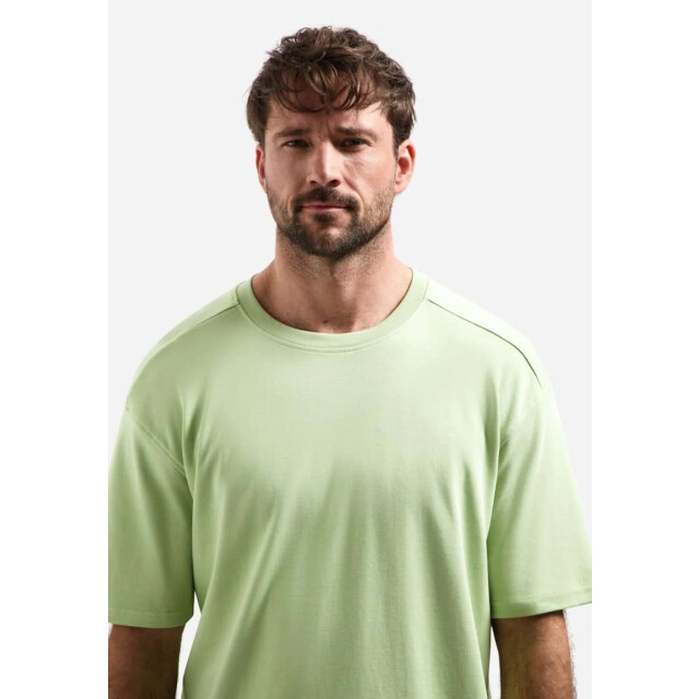 No Excess T-shirt crewneck solid heavy interl green 31340261SN-050 large