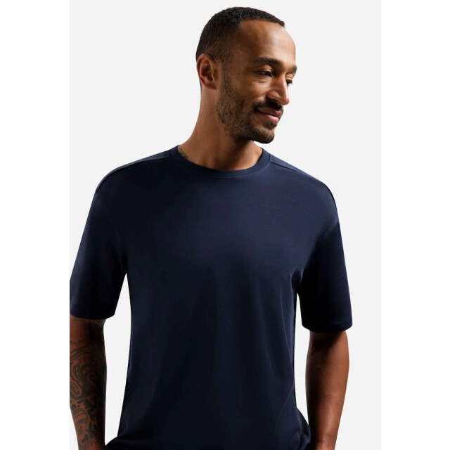 No Excess T-shirt crewneck solid heavy interl night 31340261SN-078 large