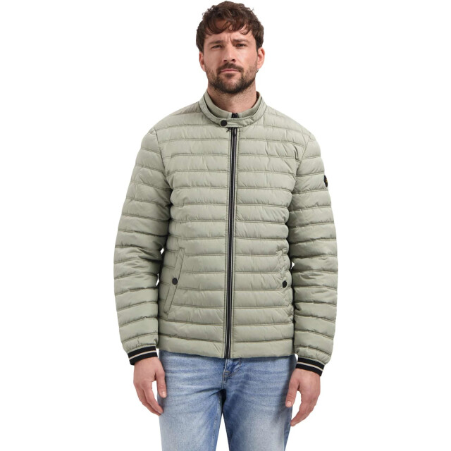 No Excess Jacket short fit padded light army 31630102-177 large