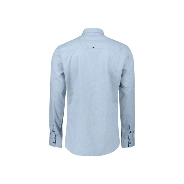 No Excess Shirt allover jacquard blue 31430147-030 large