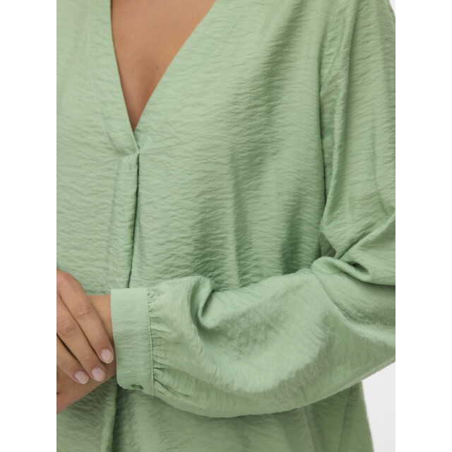 Vero Moda vmurli v-neck ls top wvn ga 10338835 mistletoe 06615.369.0067 large