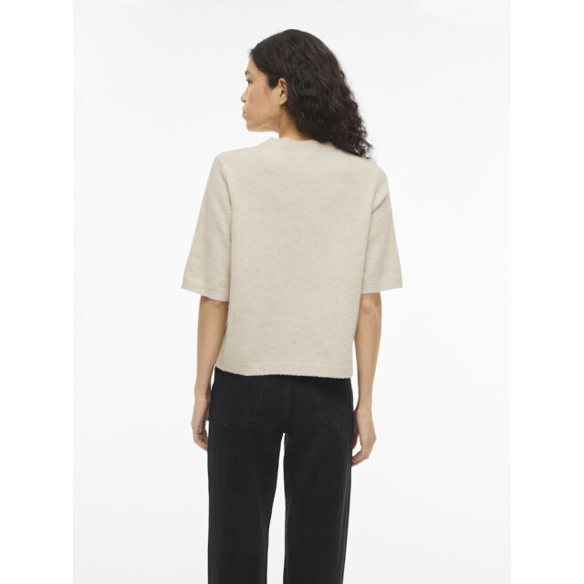 Vila viliga 2/4 o-neck knit cardigan n 14113226 birch 06741.198.0095 large