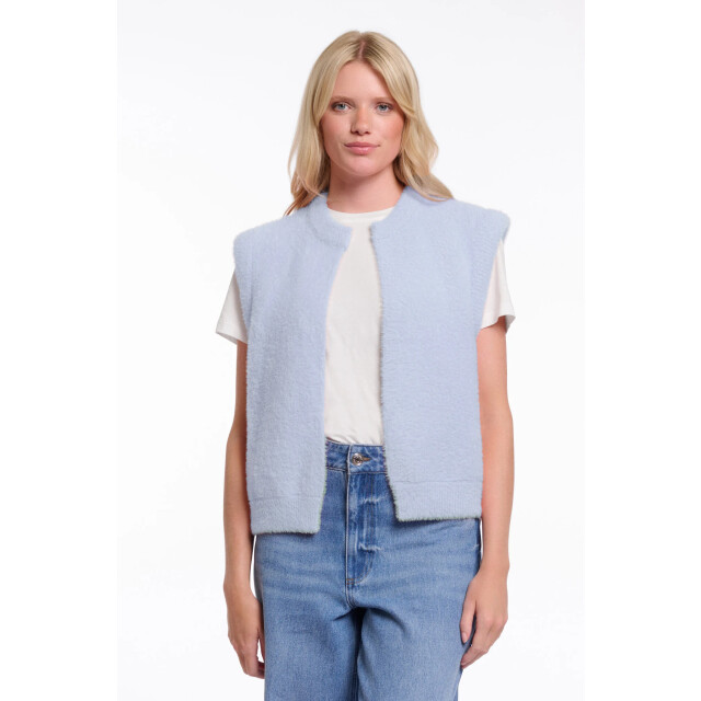 Rino & Pelle Elona.5002621 short waistcoat light blue Elona.5002621 light blue large