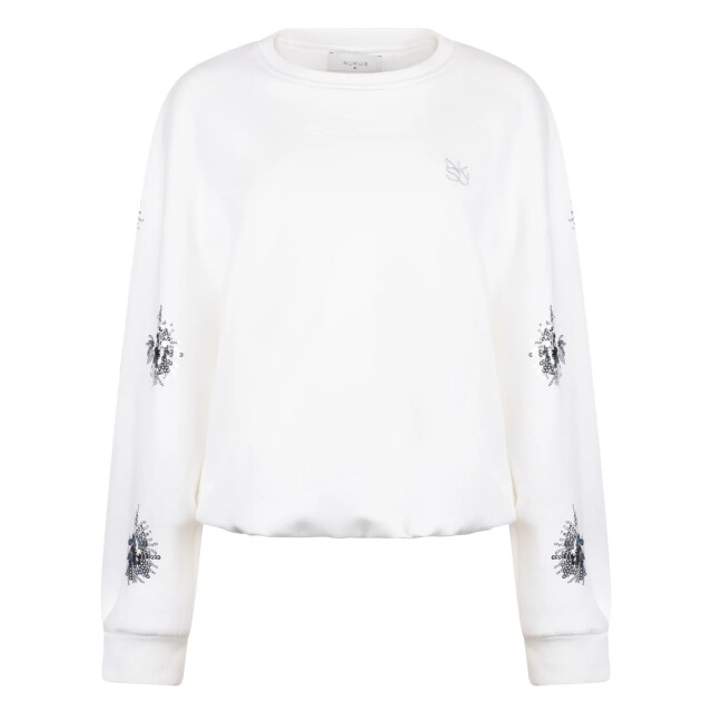 Nukus Nks03069 17 suzanne pullover paillet off white NKS03069 17 large