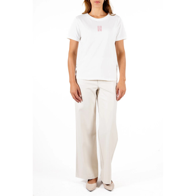 Rino & Pelle Howie.7002621 rino&pelle t-shirt h print snow white Howie.7002621 Snow white large