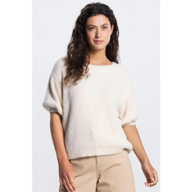 Jansen Amsterdam Manin ss26 trui 000097 cream 000097 large